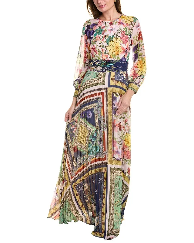 Online Exclusive Teri Jon by Rickie Freeman Chiffon Gown
