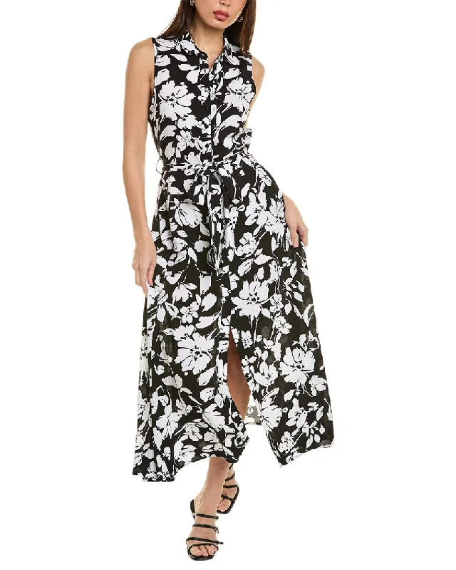 Early Bird Discount Ellen Tracy Maxi Shirtdress