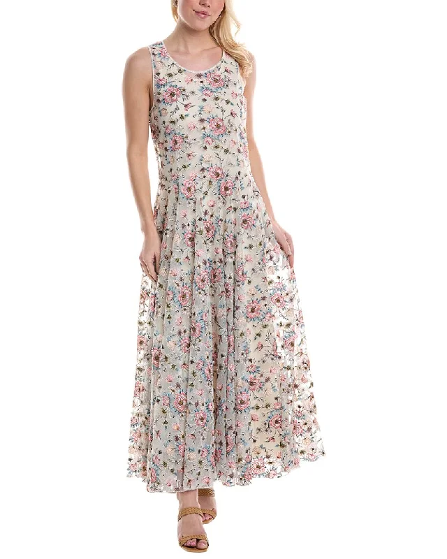 Deal Explosion Johnny Was Karina Mesh Maxi Dress