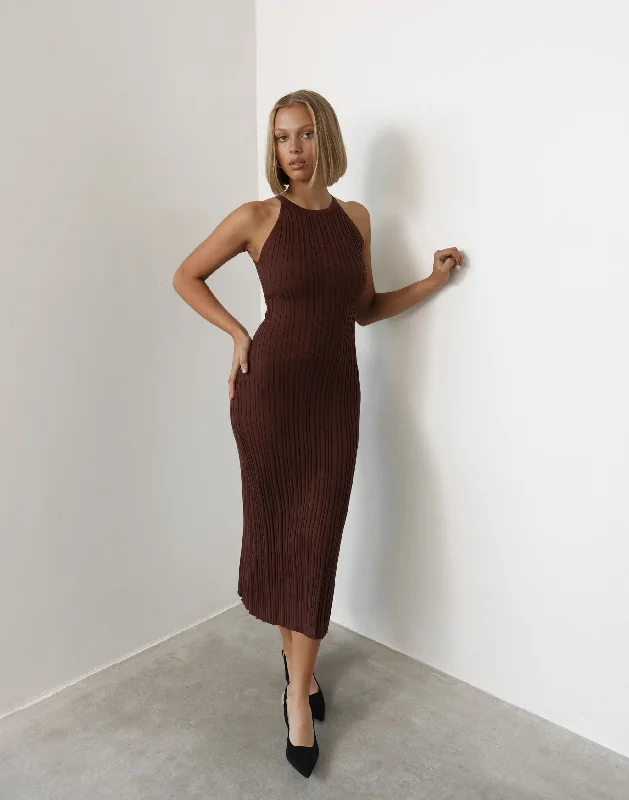 Great Bargains Vivian Maxi Dress (Cocoa)