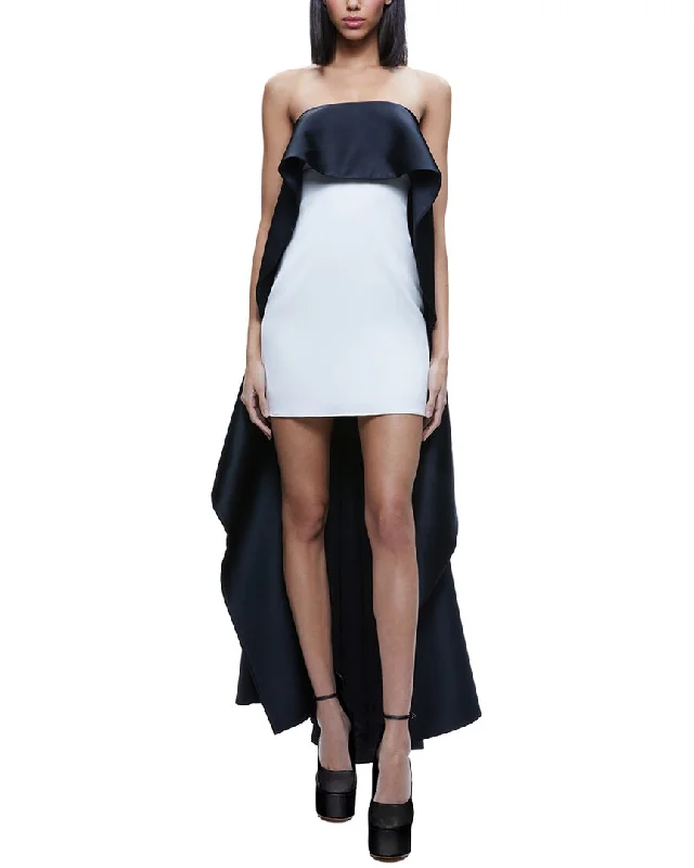 Special Promotion alice + olivia Theda Hi-Lo Mini Dress