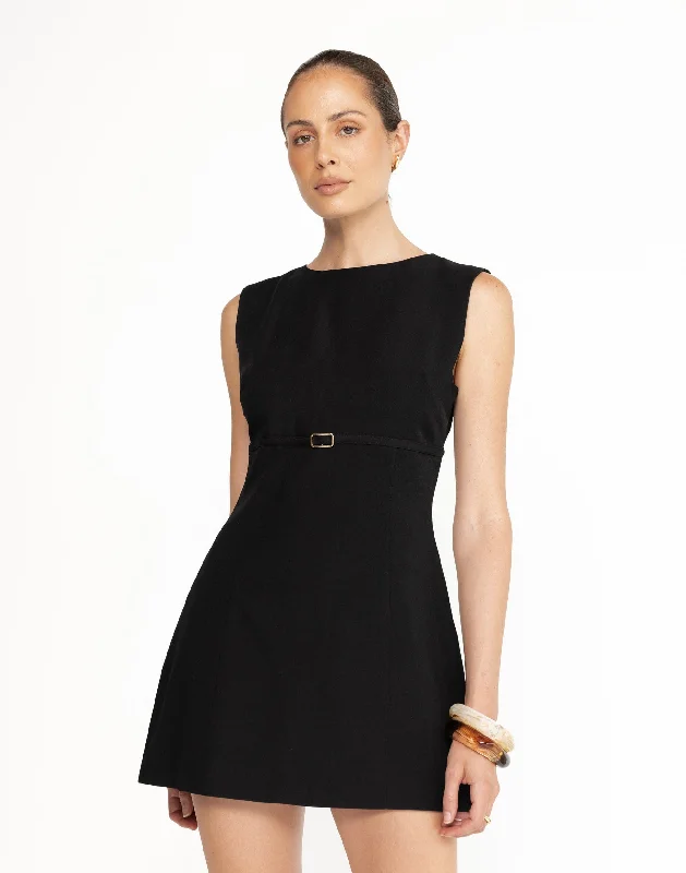 Today's Special Rukaya Mini Dress (Black)