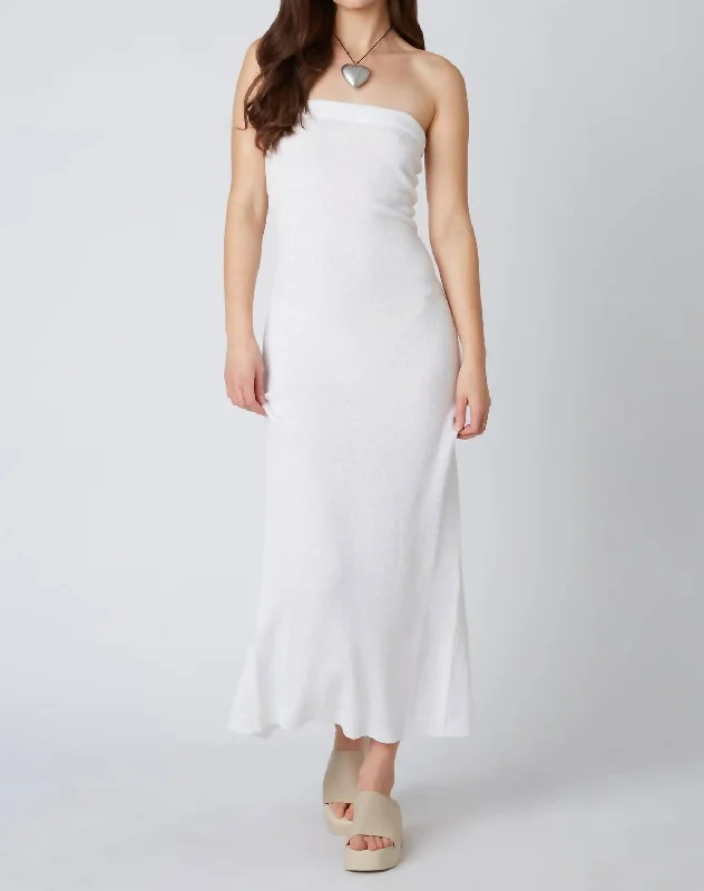 YEAR-End Sale Beach Bum Dress In White