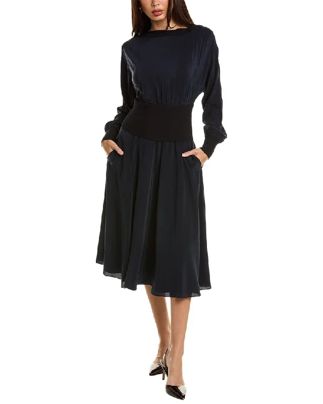 Mega Sale Max Mara Studio Amadeus Silk Dress