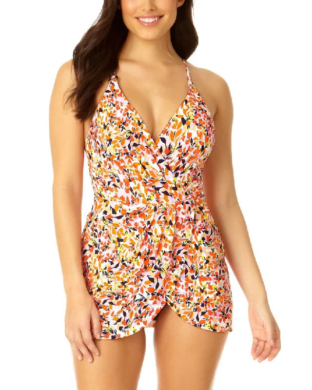 Fantastic Deals Anne Cole Surplice Maillot Swim Dress