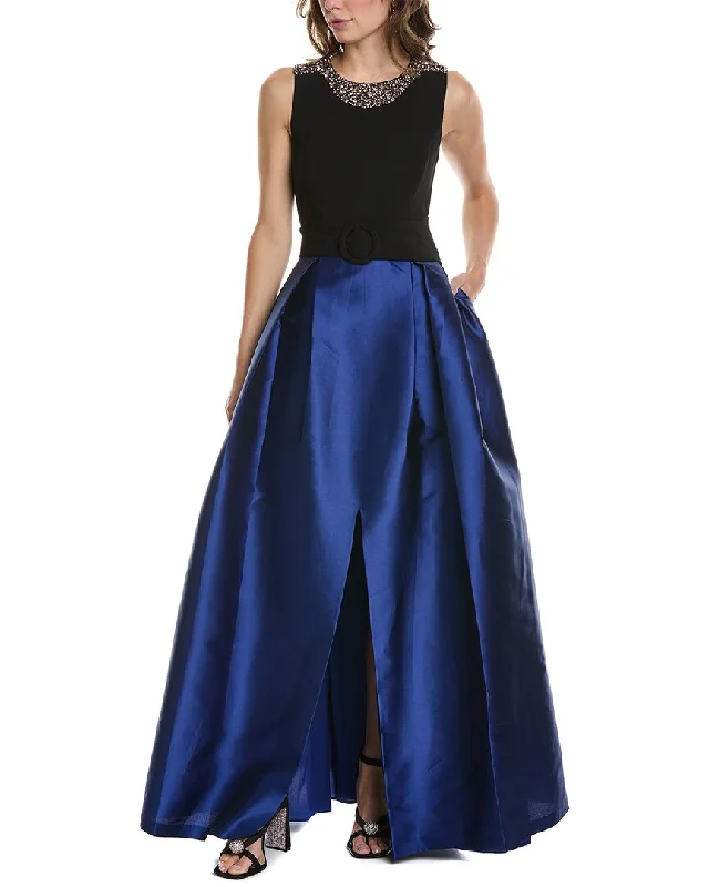 Final Markdown Sachin & Babi Monica Silk-Blend Gown