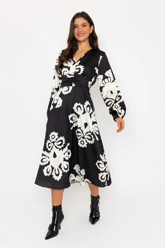 Get It Before It’s Gone Black Long Sleeve Alina Dress