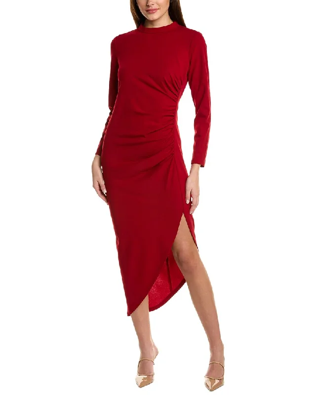 The Best Prices Anne Klein Asymmetric Midi Dress