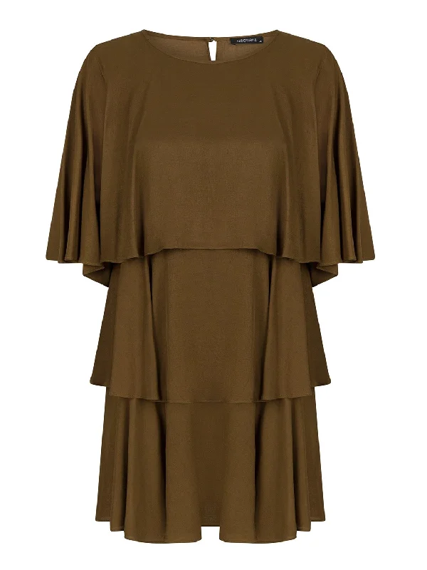 Markdowns Ruffled Mini Dress