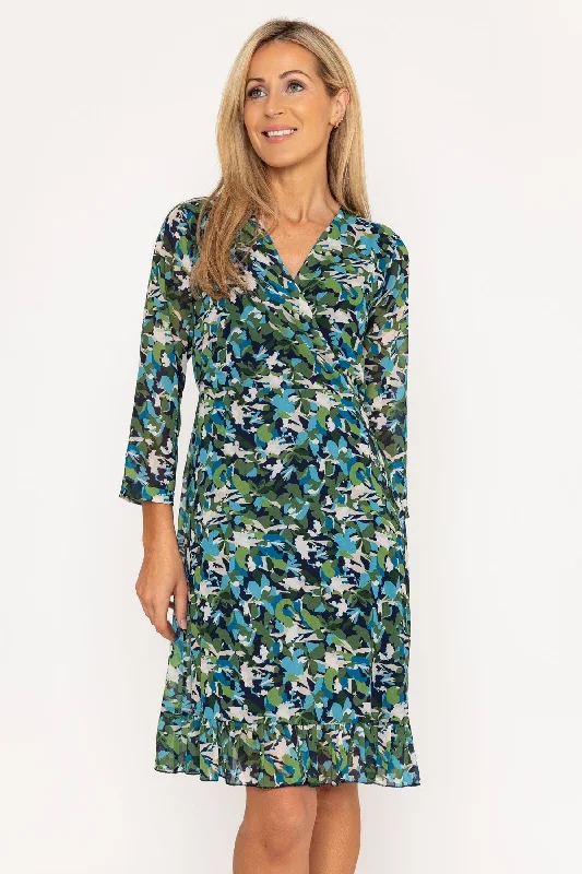 Exclusive Offers Green Roisin Knee Length Dress
