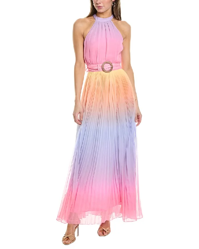 Hot Deal Rococo Sand Belted Maxi Dress