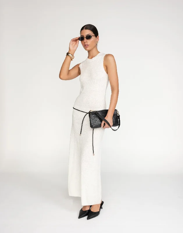 Huge Discounts Ariana Maxi Dress (White)