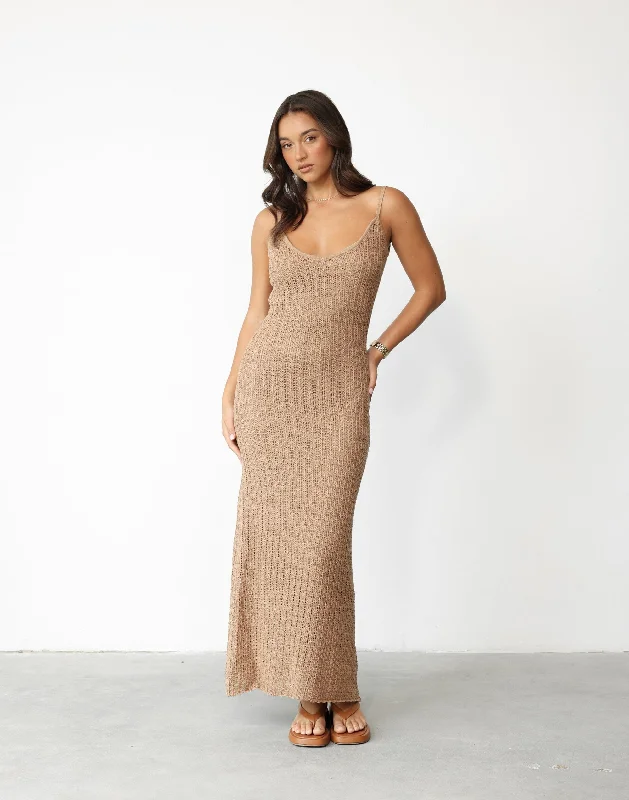 Crazy Deals Janise Maxi Dress (Mocha)