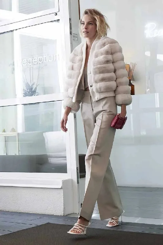Loyalty Reward Short chinchilla fur jacket
