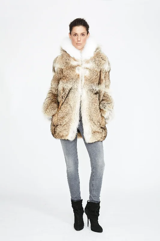 Final Markdown Yana Coyote Fur Jacket