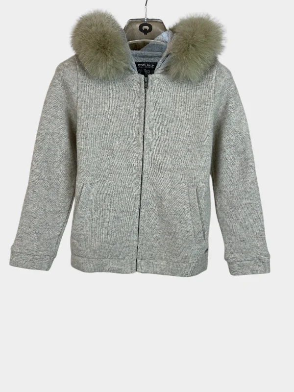 Buy Now Wool Cotton Zipped Jacket