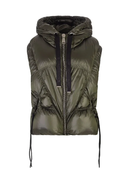 Special Discount Khrisjoy Puff Vest Cloud - Musk Green