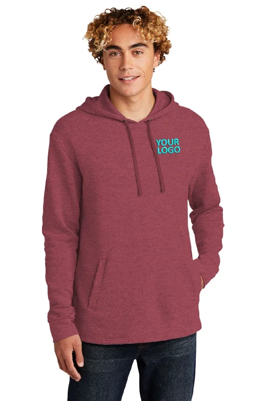Buy More, Save More Next Level Unisex PCH Fleece Customized Hoodies, Heather Cardinal