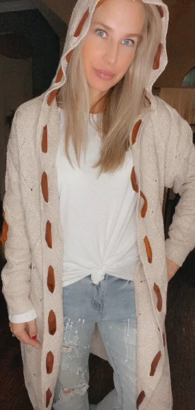 Value Deals Laced in Love Long Cardigan