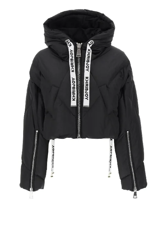 Discount Extravaganza Khrisjoy Puff Khris Cropped Jacket - Black