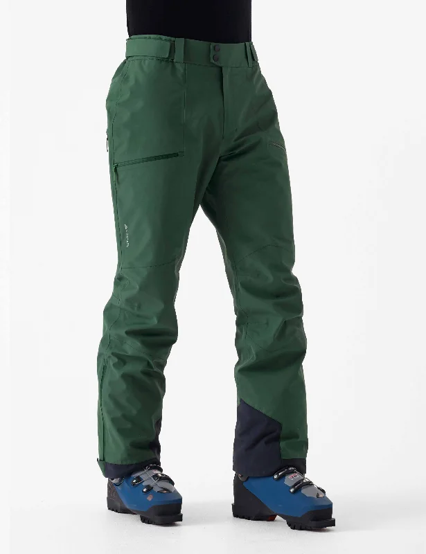 Deep Discounts Mountain Ski Pants 7M Dark Green | Men