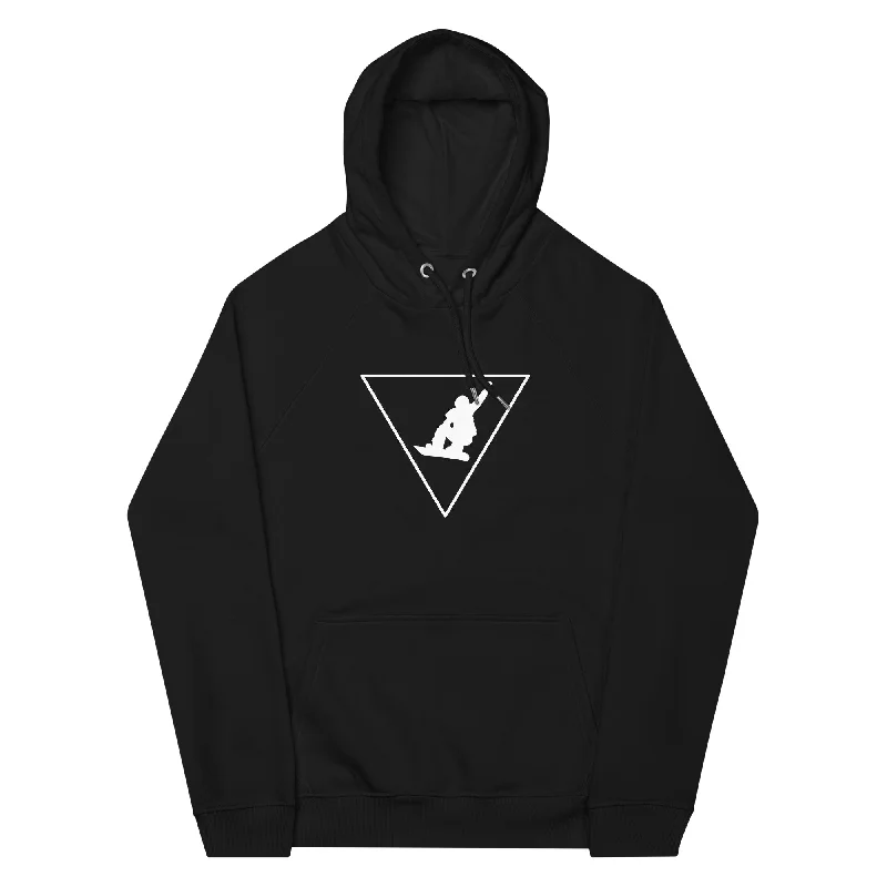 New Markdowns Dreieck und Snowboarding - Unisex Premium Organic Hoodie