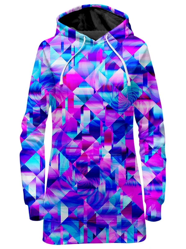 Deal Dash Blossom Trippy Hoodie Dress