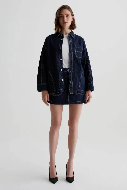 Buy More, Save More AG Denim Lucien Denim Jacket - Interstellar