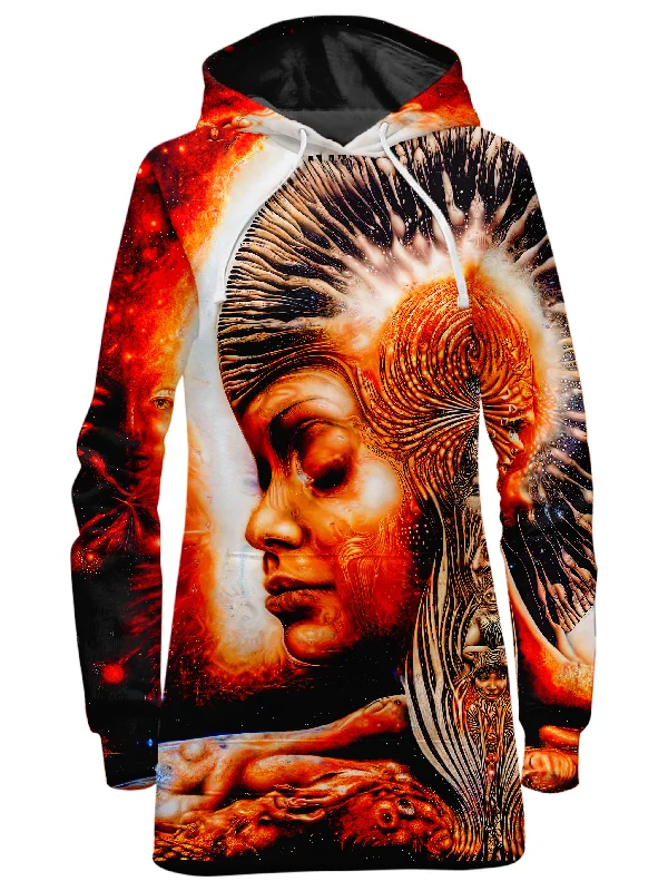 Final Markdown Liberated Mind Hoodie Dress