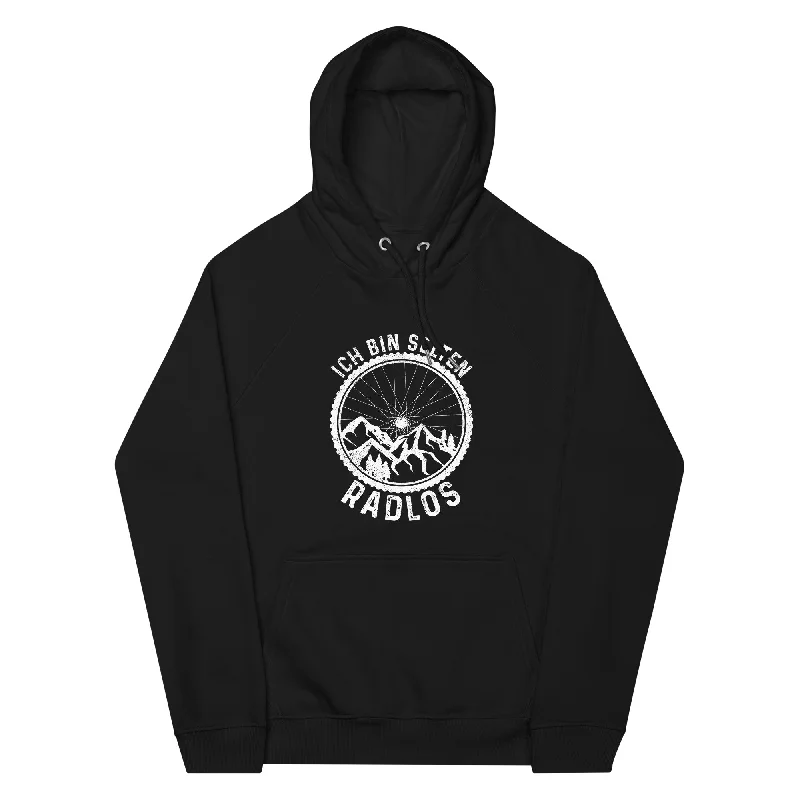 Savings Galore Ich bin selten radlos - Unisex Premium Organic Hoodie