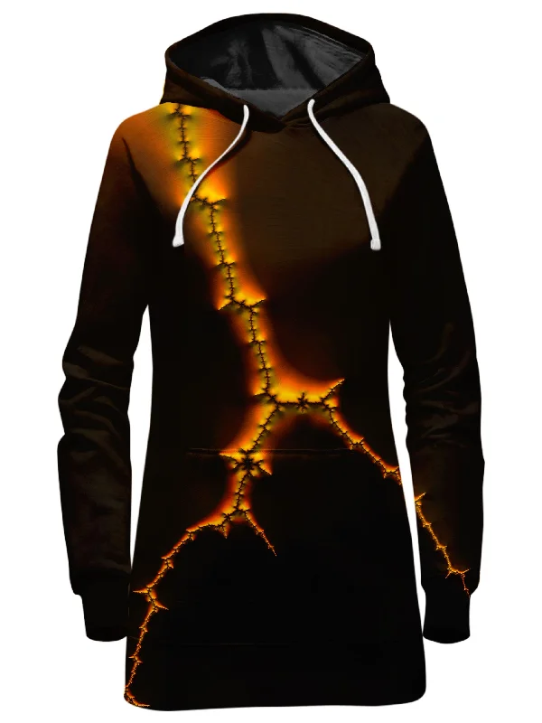 Blowout Sale Lightning Strike Hoodie Dress