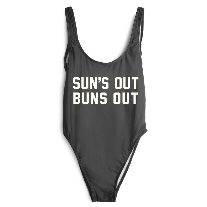 Discount Mania SUN'S OUT BUNS OUT [SWIMSUIT]