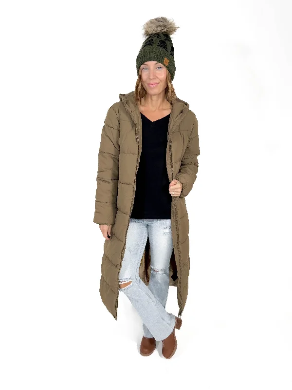 Crazy Savings ONLY Montana X-Long Puffer - WALNUT -FINAL SALE