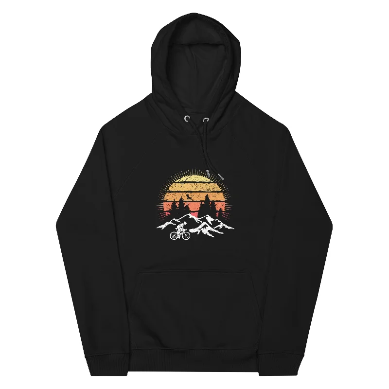 Referral Discount Radfahrer und Sonne Vintage - Unisex Premium Organic Hoodie