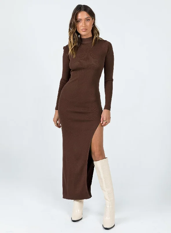 Exclusive Savings Kylen Maxi Dress Brown