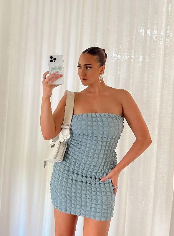 Weekend Flash Sale Balmoral Mini Dress Blue
