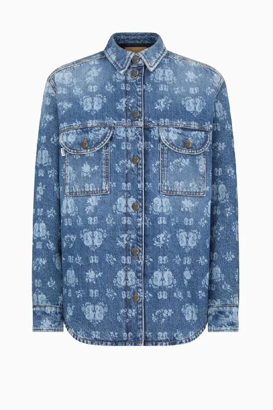 Seasonal Sale Blazé Milano Nariida Paint Metso Denim Jacket - Paint