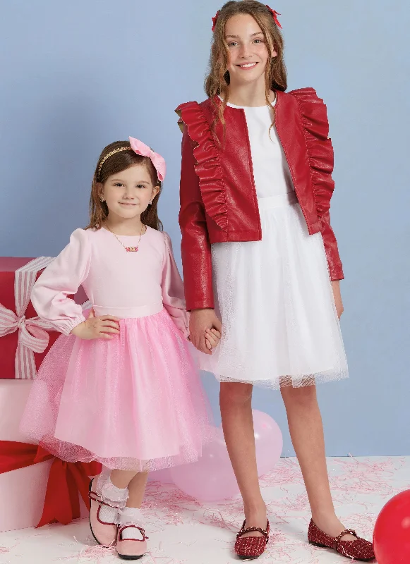 Discount Deals Simplicity Child/Teen Skirts, Jacket & Tops S3044
