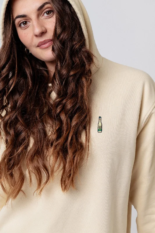 Special Discount WINZZ Weinschorle | Bestickter Bio-Baumwoll Frauen Hoodie