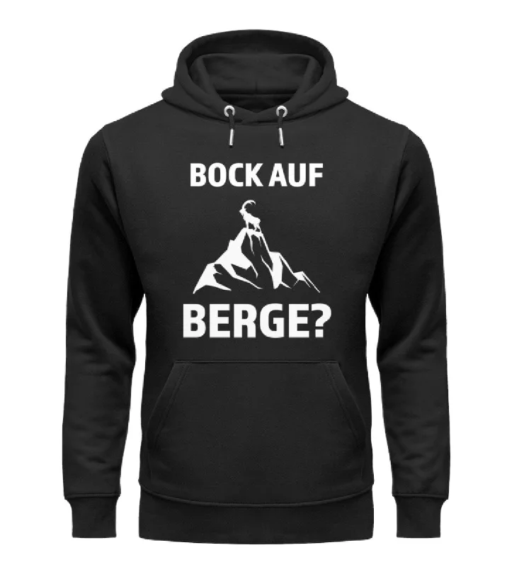 Super Sale Bock auf Berge - Unisex Premium Organic Hoodie