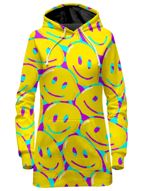Instant Savings Happy Tabs Hoodie Dress