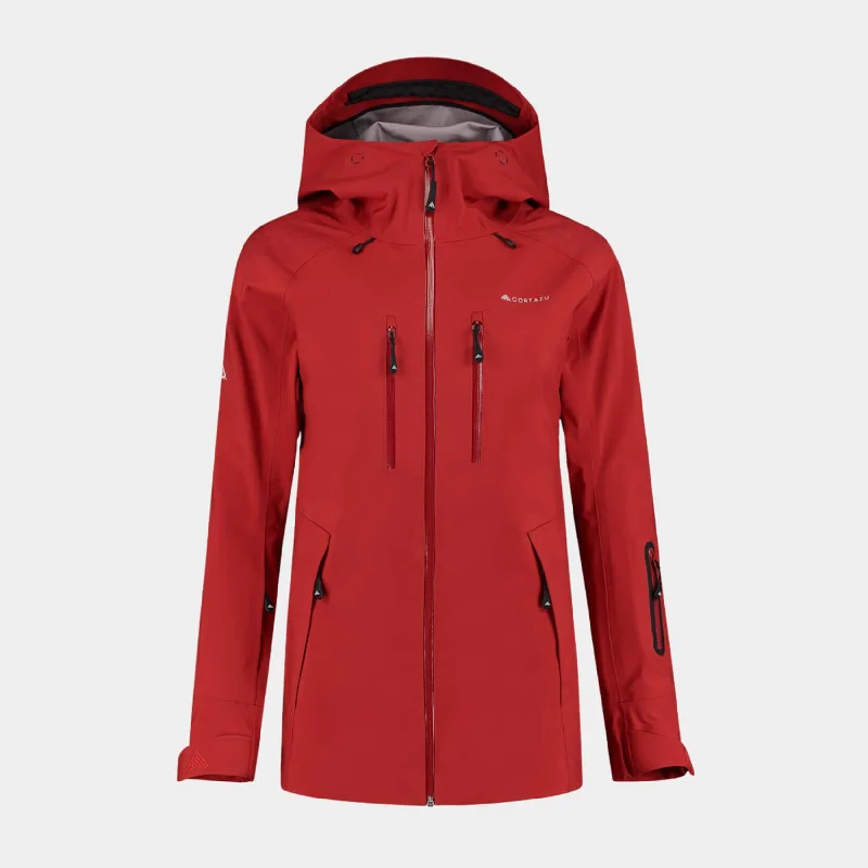 Can't Be Beat Mountain Hardshell Jacket Chili Red | Womens