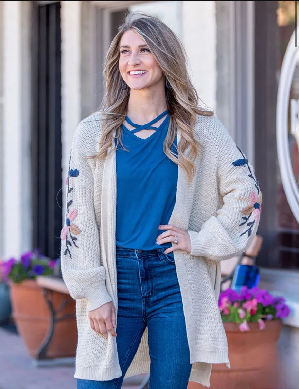 Deal Zone Not Your Grandmother’s Cardigan (Blue or Cream)