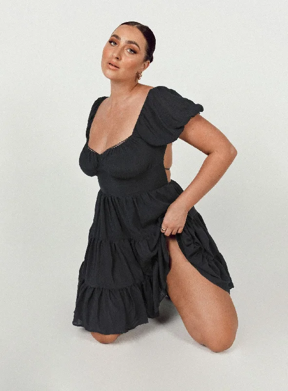 Weekend Deal Danny Mini Dress Black