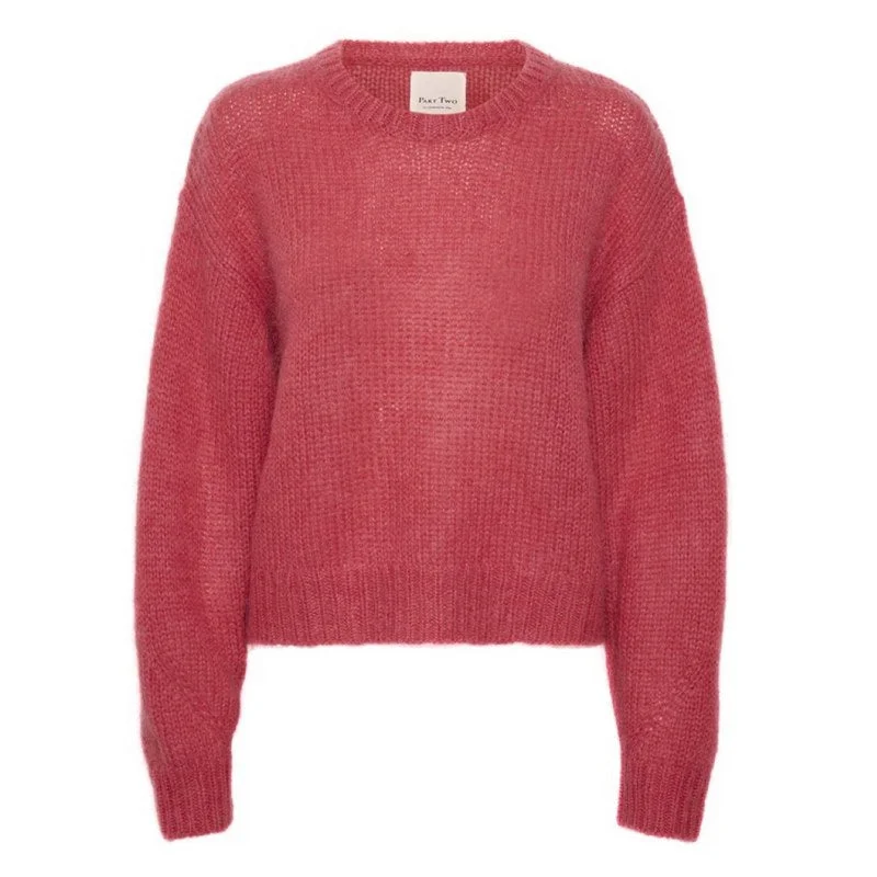 Buy More, Save More Lindi Mohair-mix Jumper in Holly Berry