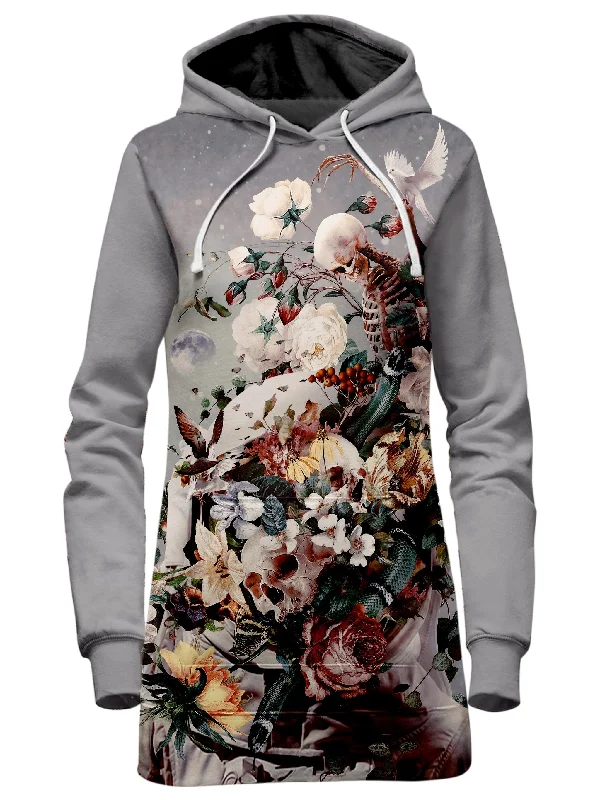 Super Bargain Floral Space Hoodie Dress