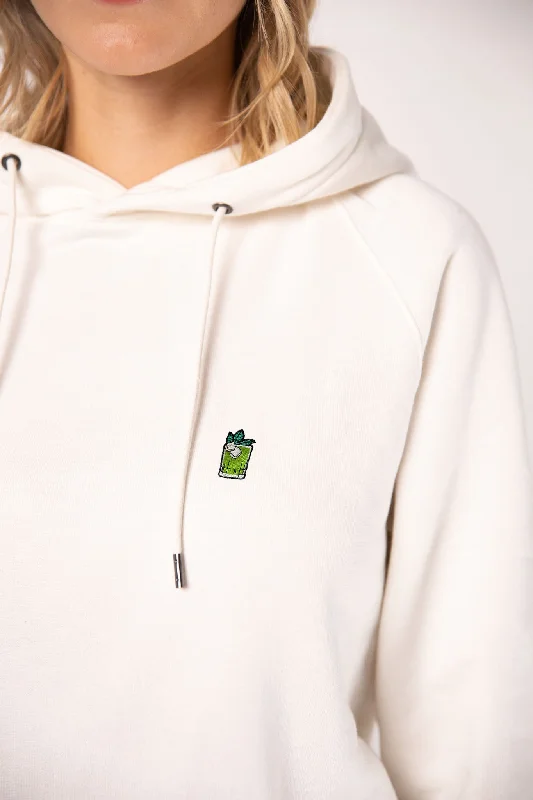Exclusive Preview Gin Basil Smash | Bestickter Bio-Baumwoll Frauen Hoodie