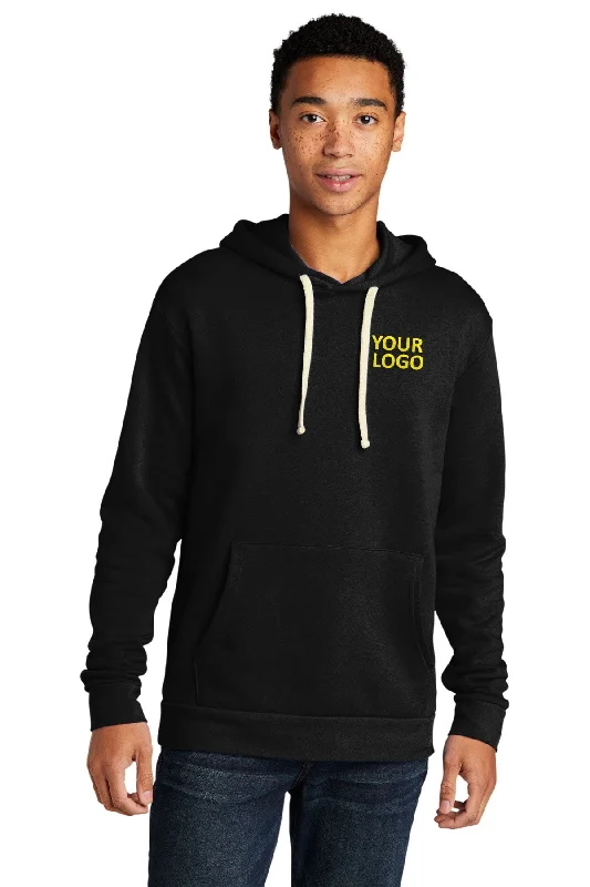 Low Prices Next Level Unisex Beach Fleece Customized Hoodies, Black