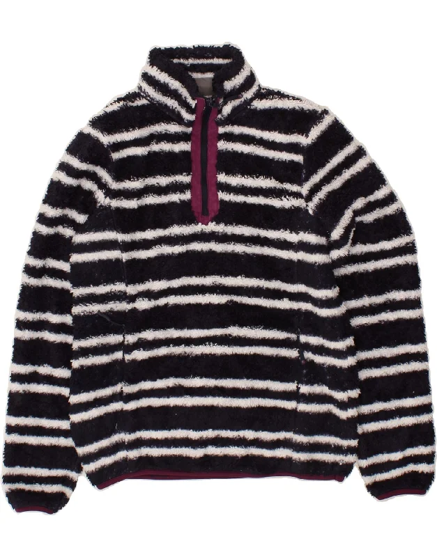 Flash Sale MOUNTAIN WAREHOUSE Womens Oversized Fleece Jumper UK 10 Small Navy Blue