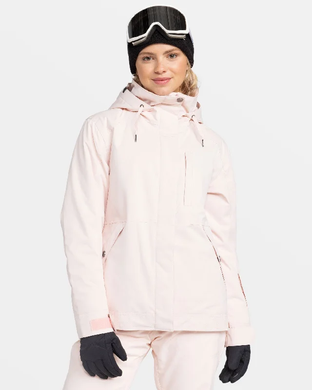 Huge Discounts Billie Snow Jacket - Pink Salt